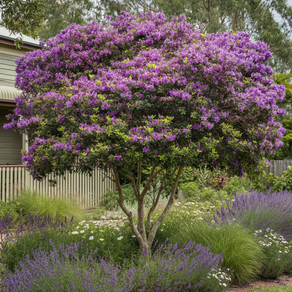 Alstonville Tibouchina - Tibouchina lepidota 'Alstonville' - Image 2