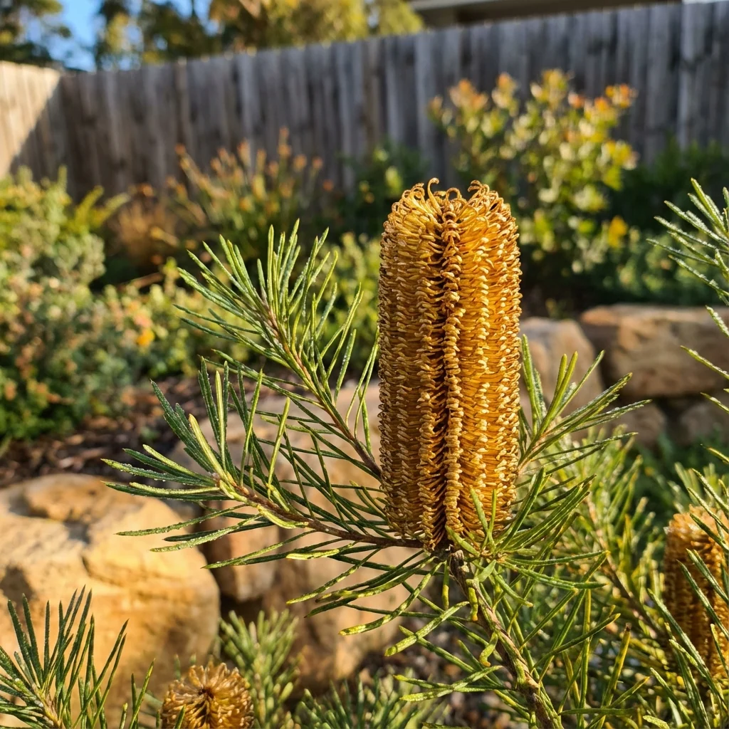 Banksia ‘Narrow Nugget’ - Banksia spinulosa cultivar