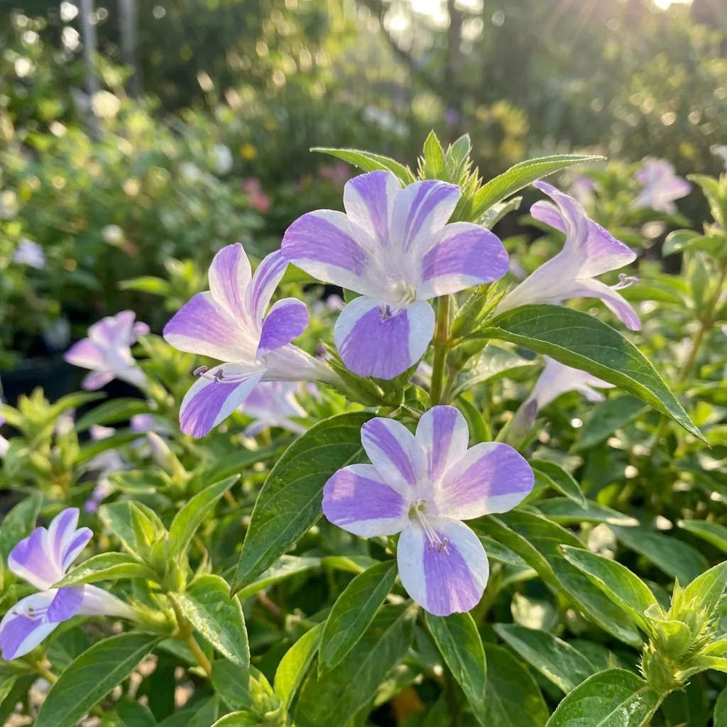 Barleria ‘Jet Streak’ - Barleria obtusa cultivar