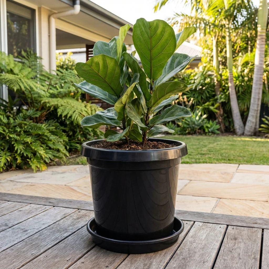 Black Growers Plant Saucer - Various sizes available - Image 2