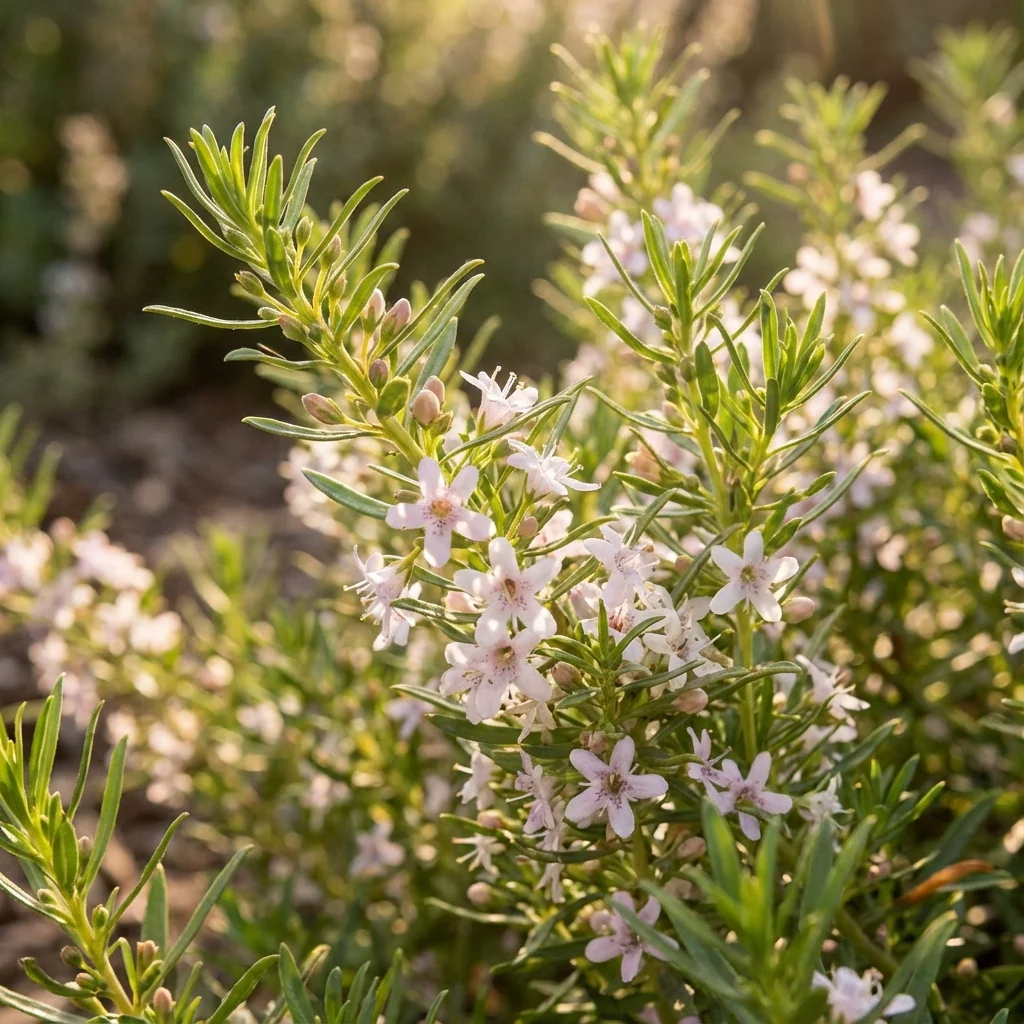 Fine Leaf Pink Myoporum - Myoporum parvifolium 'Fine Leaf Pink' - Image 2