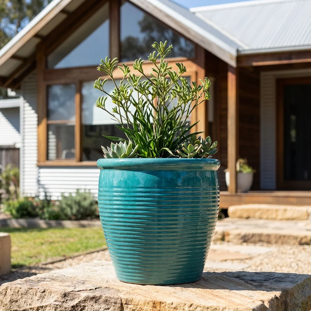 Forest Green Holland Planter - Various sizes available - Image 2