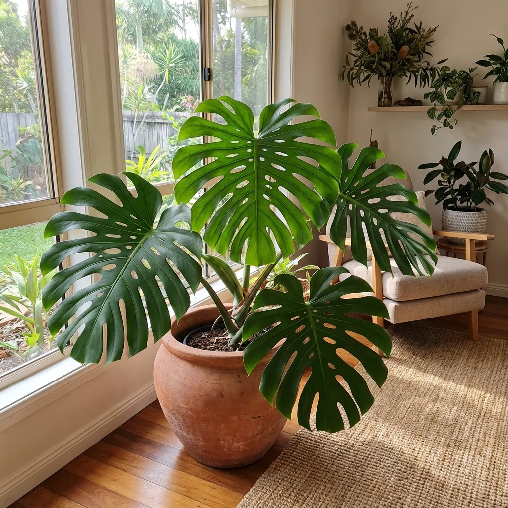Fruit Salad Plant - Monstera deliciosa - Image 3