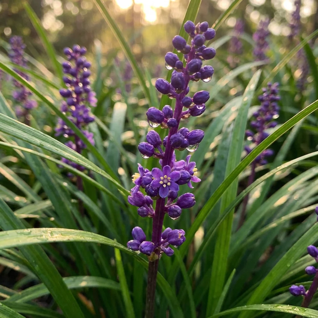Liriope ‘Royal Purple’ - Liriope muscari ‘Royal Purple’