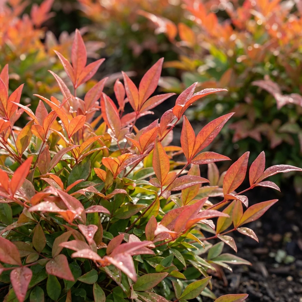 Nandina ‘Gulf Stream’ - Nandina domestica cultivar