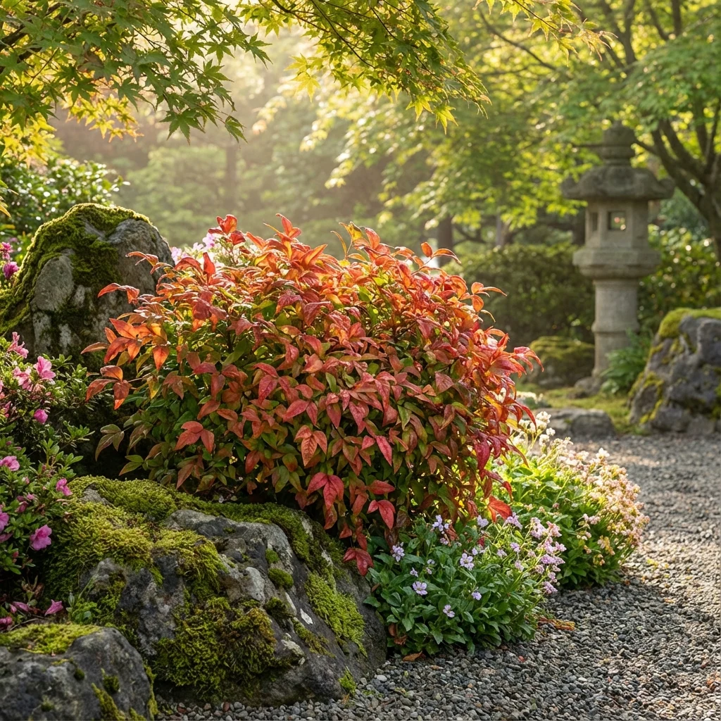 Nandina ‘Nana’ - Nandina domestica cultivar