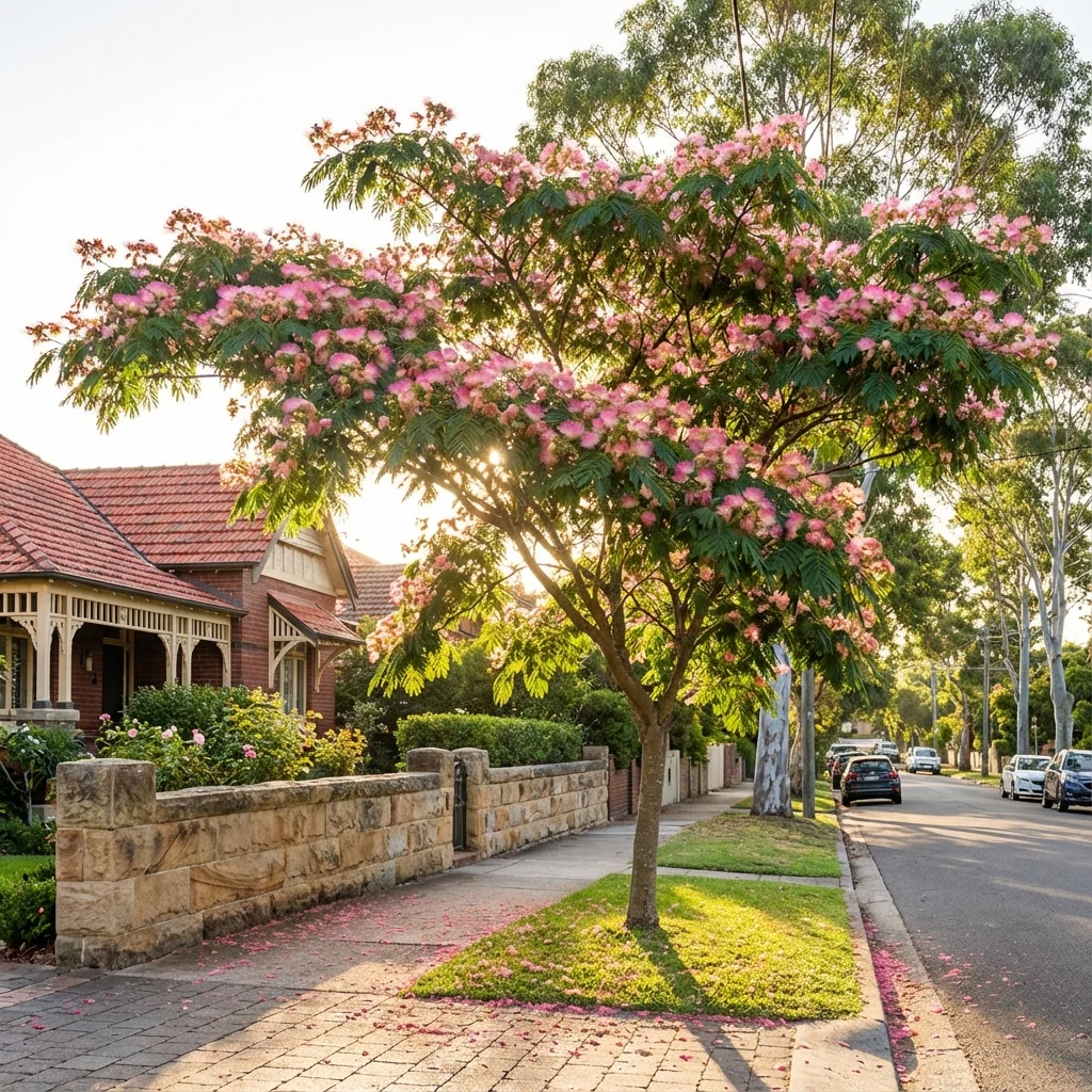 Persian Silk Tree - Albizia julibrissin ‘Rosea’ - Image 2