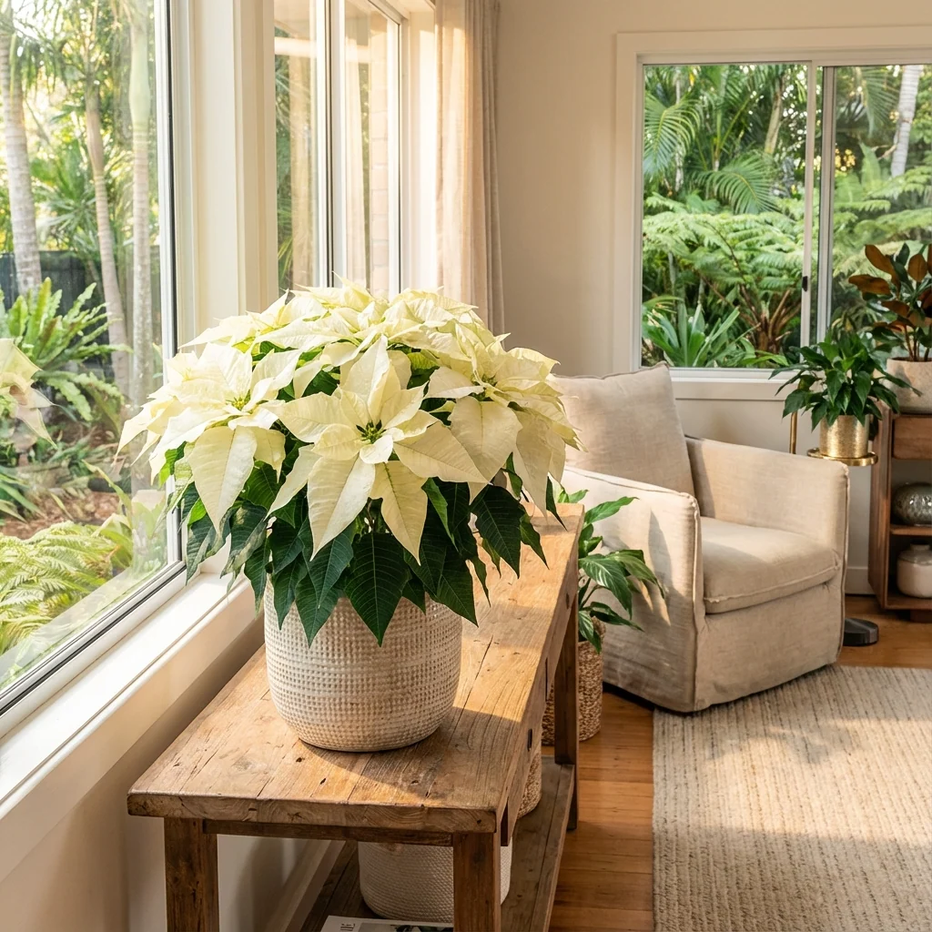 Poinsettia ‘Frozen’ - Euphorbia pulcherrima