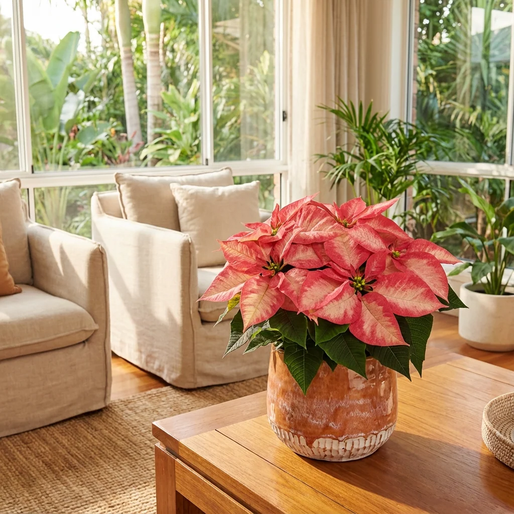 Poinsettia ‘Premium Ice Crystal’ - Euphorbia pulcherrima