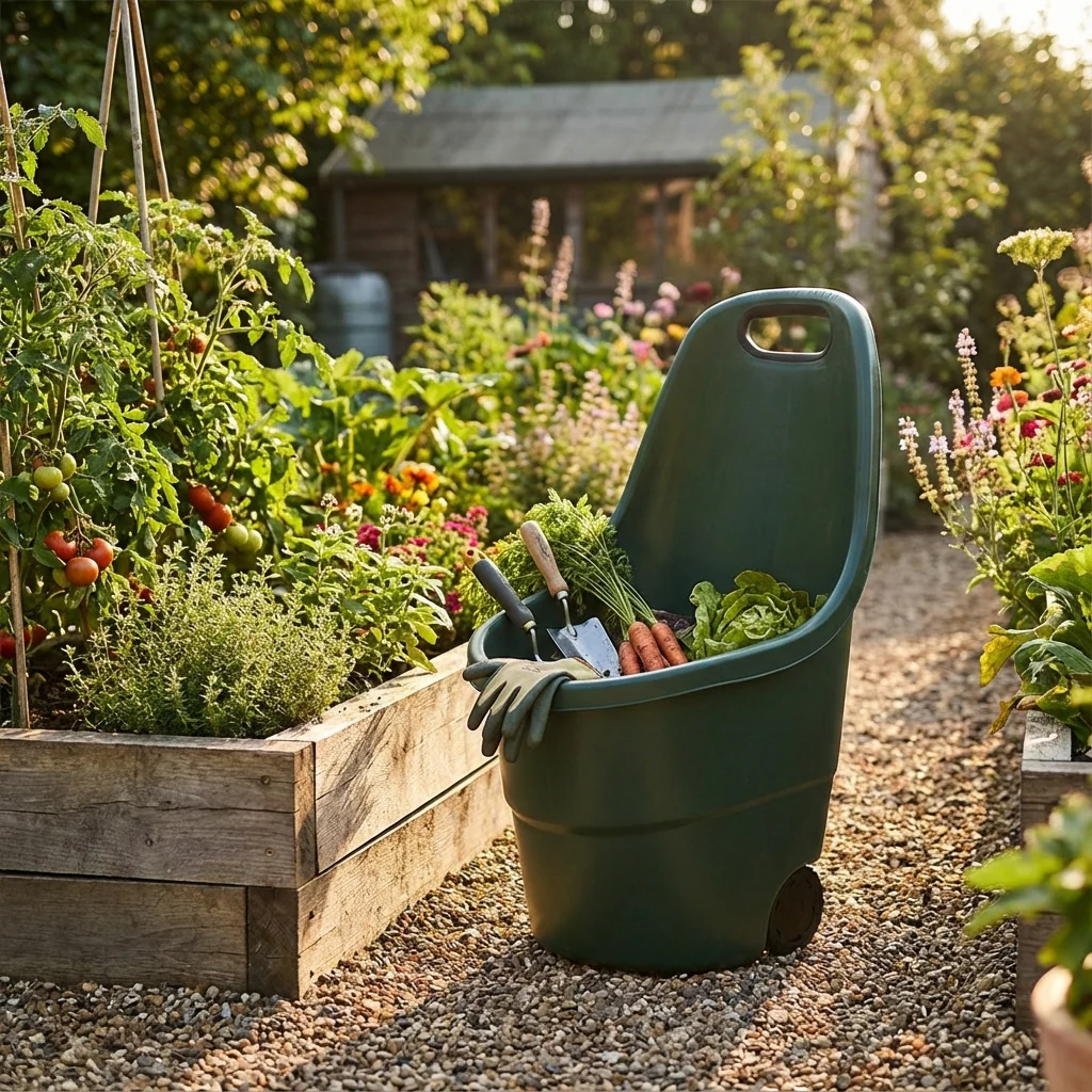 Saxon Portable Garden Cart - 48 Litres - Image 2