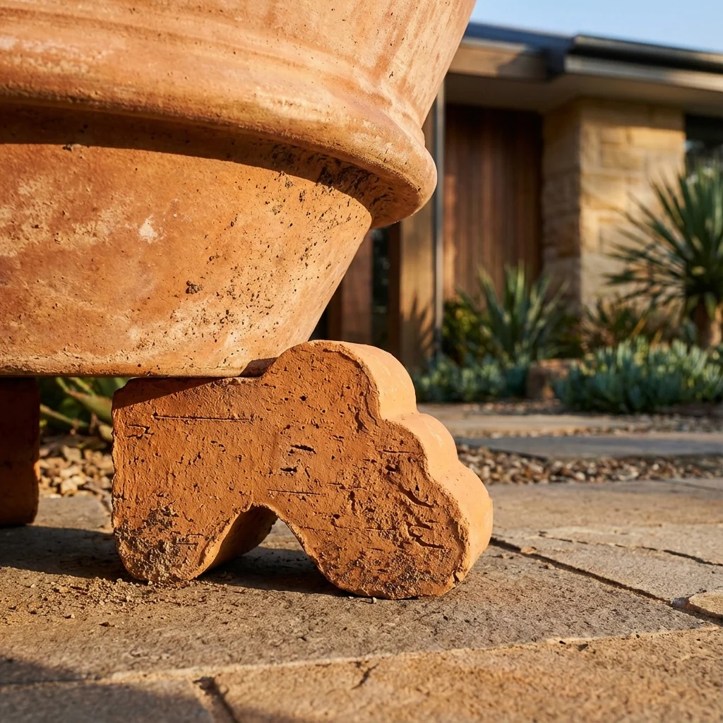 Terracotta Italian Pot Feet - Various sizes available - Image 2