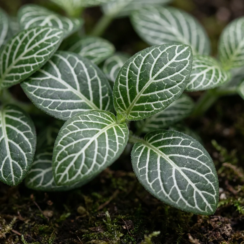 White Angel Fittonia - Fittonia 'White Angel'